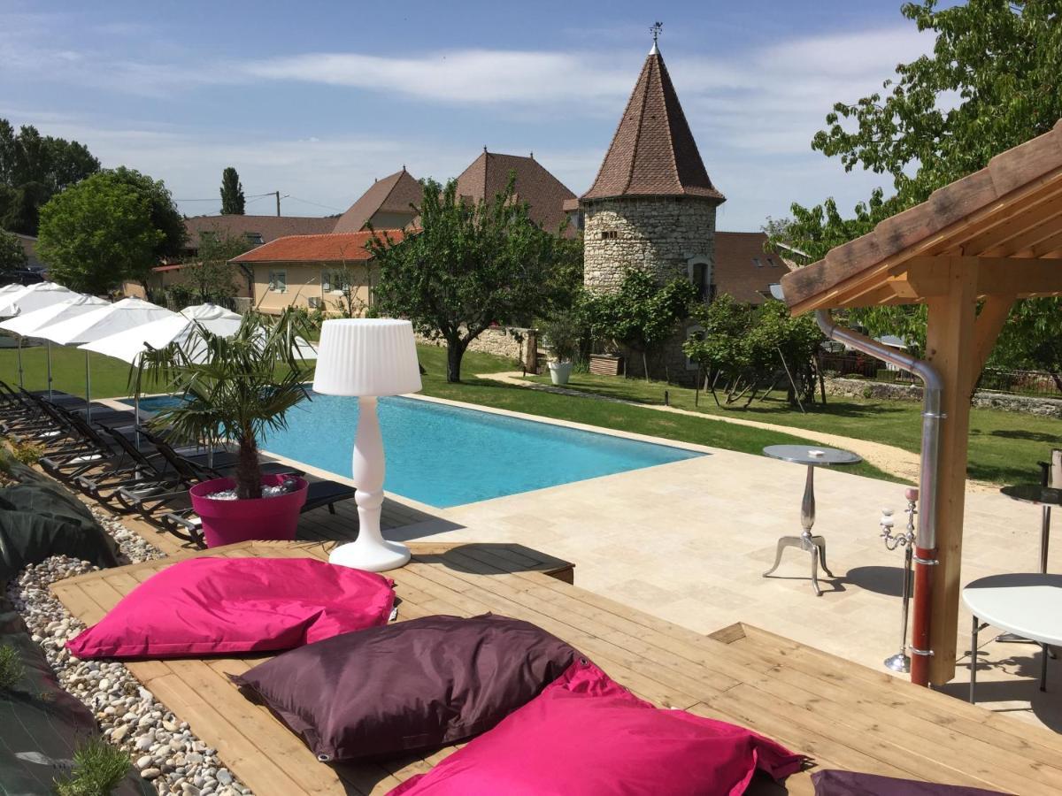 Domaine De Suzel Hotel Vignieu Exterior photo